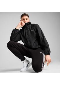 Puma, Damen, Windbreaker &raquo;ESS REGULAR WINDBREAKER&laquo; mit Kapuze mit kuscheliger Kapuze, windabweisend, w&auml;rmeisolierend, Puma Black, XXL, Puma Black, 