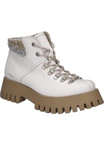 Josef Seibel, Damen, Stiefelette &raquo;Mavie 05, weiss-beige&laquo;, weiss-beige, 42, Damen-Stiefelette aus Leder + Textil