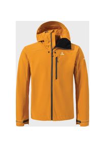 Sch&ouml;ffel Sch&ouml;ffel, Herren, Outdoorjacke &raquo;Bike Hybrid Jk Style Salza MNS&laquo; mit Kapuze, 5735 - gelb, 56, Hybridkonstruktion mit winddichtem, wasserabweisendem 