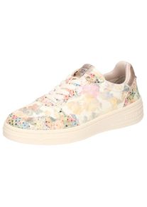 Mustang Shoes, Damen, Sneaker , Pride Sneaker, Schn&uuml;rschuh mit bunten Metallic-Bes&auml;tzen, bunt, 41, bunt, Farbenfroher Sneaker mit Schn&uuml;rung und 