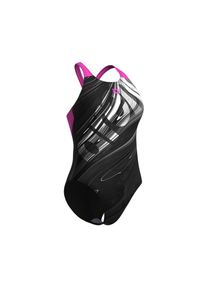 arena, Damen, Badeanzug &raquo;arena Feel Damen Flow V Back Bustier Badeanzug&laquo;, black multi, 46 - N-Gr, &Auml;u&szlig;erst bequemer, st&uuml;tzender und sportlicher Damen 