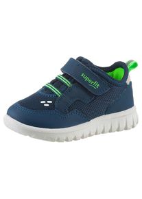 Superfit, Damen, Klettschuh &raquo;SPORT7 MINI WMS: mittel&laquo; Sneaker zum Schlupfen, unifarben, Gr&ouml;&szlig;enschablone zum Download, dunkelblau-gr&uuml;n, 24, 