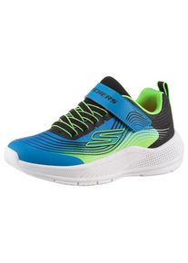 Skechers, Herren, Sneaker &raquo;MICROSPEC ADVANCE&laquo; , Freizeitschuh mit Klettverschluss, Gr&ouml;&szlig;enschablone zum Download, schwarz-limette, 28, Skechers