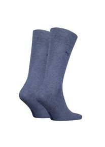 Puma, Herren, Socken &raquo; MEN CLASSIC SOCK 2P&laquo; Set, 2 Paar, 2 Stk. tlg. mit modischem Branding, denim blue, 43-46, denim blue, Socken von Puma