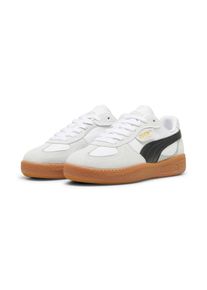 Puma, Damen, Sneaker &raquo;PALERMO MODA WNS&laquo;, Puma White-Puma Black, 40,5, Puma White-Puma Black, Obermaterial aus weichem, genarbtem Leder