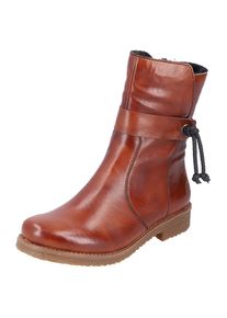 Rieker, Damen, Winterstiefelette mit Zierkordel, rotbraun, 36, Stiefelette mit Innen-Rei&szlig;verschluss