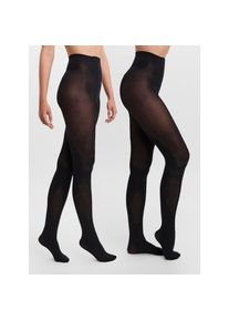 V&eacute;ro Moda Vero Moda, Damen, Feinstrumpfhose &raquo;VMLOVE TIGHTS - 40 DEN 2-PACK NOOS&laquo; 40 Packung, 2er-Pack, 2 Stk. tlg., Black, S, Doppelpackung Strumpfhosen von 