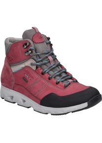 Josef Seibel, Damen, Sneaker &raquo;Noih 57, berry-multi&laquo;, berry-multi, 37, Damen-Sneaker aus Leder + Textil