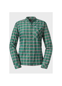 Sch&ouml;ffel Sch&ouml;ffel, Damen, Outdoorbluse &raquo;Blouse Pianosa L&laquo;, 6855 - gr&uuml;n, 42, Hohe Bewegungsfreiheit durch 2-Wege-Stretch