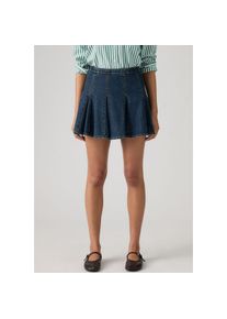 Levi's Levi's , Damen, Midirock &raquo;GODET MINI SKIRT&laquo; Denim-Faltenrock, FELL OFF STONE, 28, FELL OFF STONE, Rock von Levi's