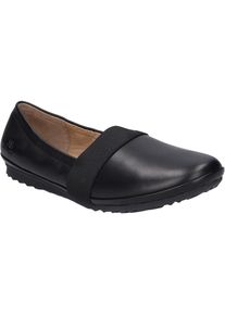 Josef Seibel, Damen, Ballerina &raquo;Josie 02, black-black&laquo;, black-black, 37, Die Sohle aus GUMMI (Rubber) ist besonders rutschfest, flexibel, wasserdicht,