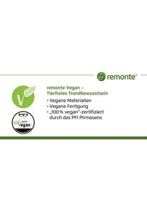 Remonte, Damen, Slip-On Sneaker &raquo;Elisabeth Hurley-Collection&laquo; , Keilsneaker, Slipper, Schlupfschuh, Freizeitschuh, vegan, schwarz-goldfarben, 40, High