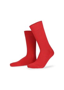 Kunert, Herren, Socken &raquo;Socke Gary&laquo;, Red 8410, 47-50, Styling-Tipp: Passen perfekt zum Anzug und halten die F&uuml;&szlig;e auch an k&auml;lteren Tagen warm.