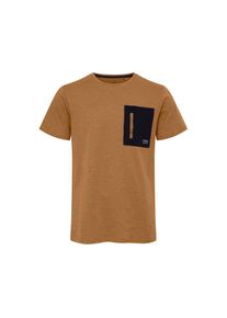 11 Project, Herren, T-Shirt &raquo;T-Shirt PRFrode&laquo;, Tobacco Brown, XL, T-Shirt mit Rei&szlig;verschlusstasche