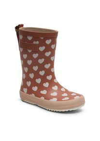 bisgaard, Damen, Gummistiefel &raquo;fashion Weite: normal&laquo; , Matsch-Stiefel mit Wechselfu&szlig;bett, Gr&ouml;&szlig;enschablone zum Download, altrosa wei&szlig; sweethearts, 33,