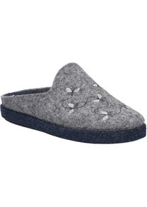 Josef Seibel, Damen, Hausschuh &raquo;Lara 01, grau-kombi&laquo;, grau-kombi, 42, Damen-Hausschuh aus Filz