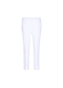 GOLDNER, Damen, Stretch-Hose &raquo;7/8-Bengalinhose BELLA mit Biesen&laquo;, wei&szlig;, N-Gr, 38 - N-Gr, wei&szlig;, Innen liegender Schlupfbund &iquest; f&uuml;r eine glatte Optik