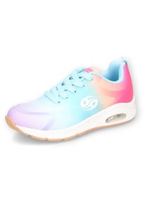 Dockers by Gerli, Damen, Sneaker , Pride Sneaker, Schn&uuml;rschuh mit Farbverlauf, bunt, 36, Cooler Pride Sneaker mit Luftkissen in der Sohle