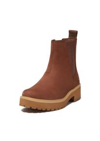 Timberland, Damen, Schn&uuml;rboots &raquo;CARNABY COOL MID CHELSEA BOOT&laquo; Stiefelette, Winterschuhe, Ankle Boots, MEDIUM BROWN NUBUCK, 36, Winterliche 