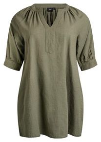 ZIZZI Tunica 'Cananna' Femei verde, Mărimea S
