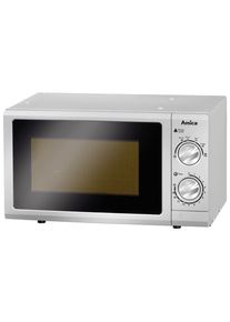 Amica Mikrowelle, Silberfarben, Metall, Kunststoff, 26.2x45.2x33.5 cm, Timerfunktion, K&uuml;chen, K&uuml;chenelektroger&auml;te, Mikrowellen