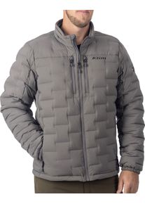Klim Boulder, down jacket , color: Grey , size: XXL