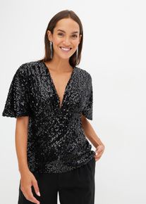 bonprix Női P&oacute;l&oacute;, fekete, 36/38