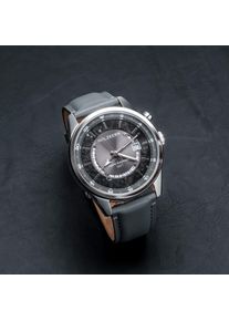 Holzkern; Wood Watch Gmt Skywhirl (Marble/Silver), (Not implemented), Natural wood