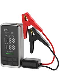 Proove, Starthilfe, - Car Jump Starter (JSAP10400203) - 2 in 1 Air Jump + Pump, 10400mAh, 1000A - Gray (1000 A, 10400 mAh)