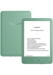 Amazon Kindle 2024 (11. Gen) (6", 16 GB, ohne Werbung), eReader, Gr&uuml;n