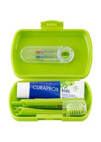 Curaprox, Handzahnb&uuml;rste, Kids Travel Set (Weich, 3 x)