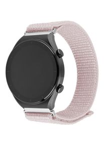Fixed Nylon Sporty Uhrengurt mit schneller Extraktion f&uuml;r 22 mm Smart Watch, Ros&eacute;gold Fixnst22mm-Rogd (22 mm, Nylon), Uhrenarmband, Rosa