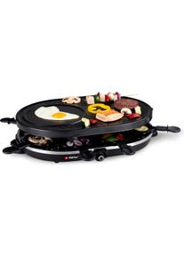 Alpina Garden Raclette-Grill, Racletteofen, Schwarz