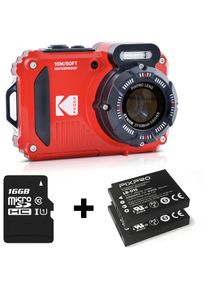 Kodak WPZ2 (4.9 - 19.6 mm, 16.35 Mpx, 1/2,3''), Kamera, Rot