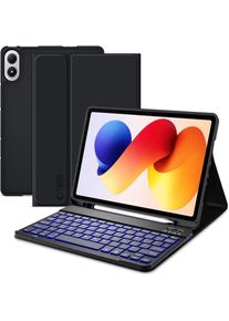 4Kom Tech-Protect Sc Pen + Tastatur Xiaomi Poco Pad M1 / Redmi Pad 2 Pro 12.1 Schwarz, Tablet Tastatur, Schwarz