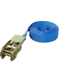 ProPlus, Spanngurt + Ladungssicherung, Spanngurt blau mit Ratsche 5 Meter