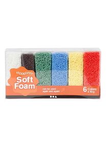 Creativ Company - Soft Foam Clay Standard Colors 6x10gr.
