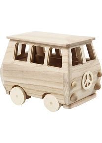 Creativ Company Wooden Mini Bus 17x10x13cm