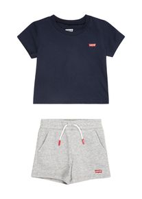 Levi's Kids Flickor Set marinbl&aring; / gr&aring;melerad / r&ouml;d Storlek 98