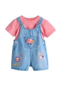 next Flickor Set 'Ladybug' ljusbl&aring; Storlek 116