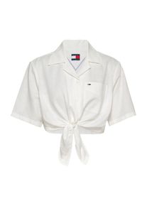 Tommy Jeans Kvinnor Blus vit Storlek XL