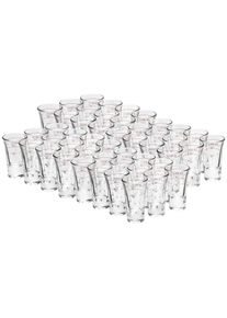 Van Well Schnapsglas &raquo;Stamper geeicht mit Rotring Dublino 2 cl + 4cl 48er Set transparent&laquo; Sp&uuml;lmaschinenfest