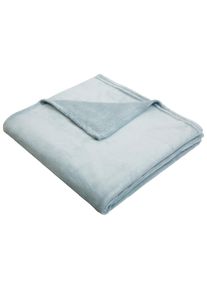 Wohndecke OTTO HOME "Jil", blau (eisblau), B:150cm L:200cm, Kunstfaser, Wohndecken, Wohndecke, aus super weichem Kuschelfleece, Kuscheldecke, Premium Qualit&auml;t