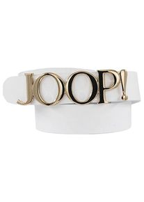 JOOP! Lederg&uuml;rtel JOOP, Damen, Gr. 95, wei&szlig;, gold, Rindsleder, G&uuml;rtel Lederg&uuml;rtel, Topseller