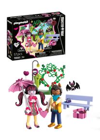 Konstruktions-Spielset Playmobil "Valentinstagsdate (72043), Monster High&trade;", bunt, Spielbausteine, Kinder, Kunststoff, Konstruktions-Spielset, Spielfigur