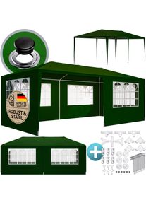 Casaria Carpa de jard&iacute;n Rimini verde 3x6m
