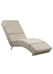 Casaria Relaxliege London Sand Webstoff