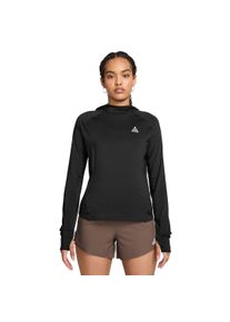 Nike Damen Trail UV Hooded Midlayer schwarz