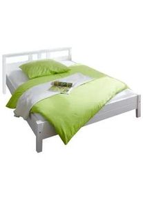 Bett Merci ca. 140x200 cm Kiefer Wei&szlig;