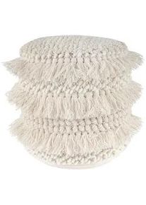 Kayoom Pouf Bohist Creme Makramee